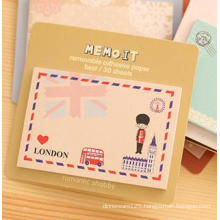 Vintage Series Memo Pads. Cartoon Sticky Notes